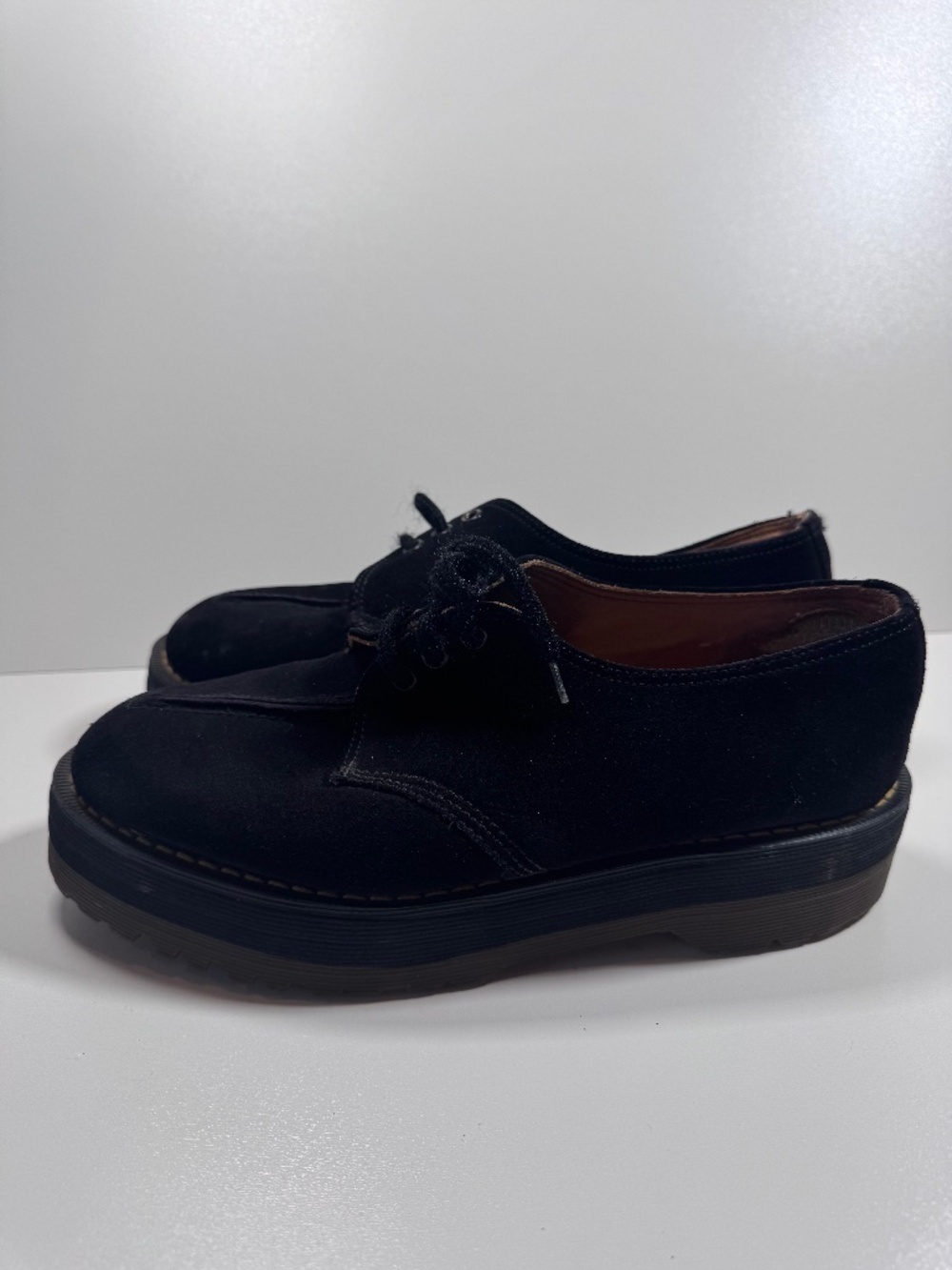 Dr. Martens 1461 Bex Suede Oxford Shoes Made in England UK 8 US 9 Vintage Grunge